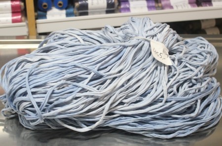 Trikåtrase bunt batikk, lys blå