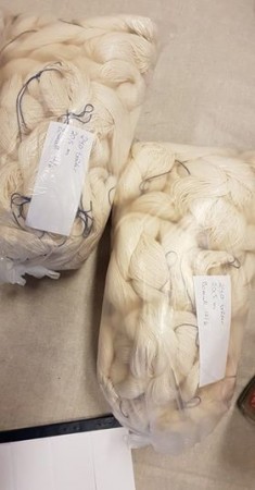 Renningsflette 236 tråder 10,45 m bomull 12/6 ubleket