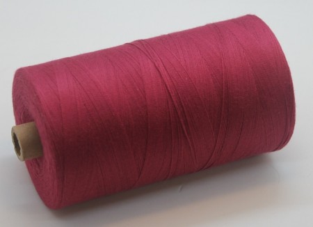 Bomullsgarn 16/2 fargekode 1653 mørk bringebær