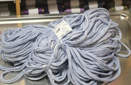 Trikåtrase bunt batikk, blå