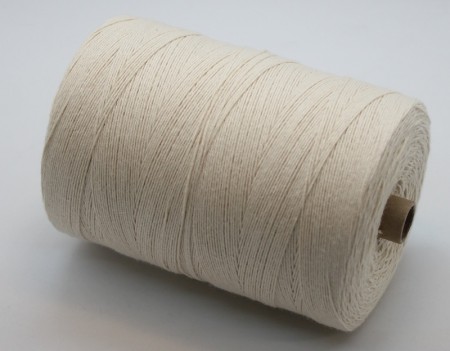 Bomullsgarn 12/6 ubleket 